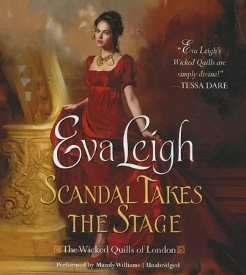 Book cover for Scandal Takes the Stage