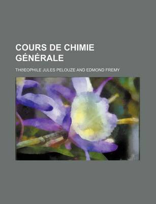 Book cover for Cours de Chimie Generale (2)