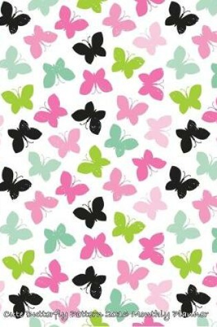 Cover of Cute Butterfly Pattern 2016 Monthly Planner
