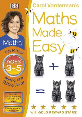 Book cover for Maths Made Easy Adding And Taking Away Ages 3-5 Preschool Key Stage 0