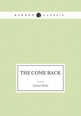 Book cover for The Come Back (Mystery novel)