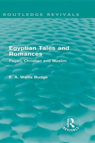 Cover of Egyptian Tales and Romances (Routledge Revivals)