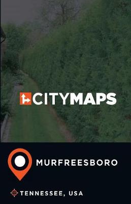 Book cover for City Maps Murfreesboro Tennessee, USA