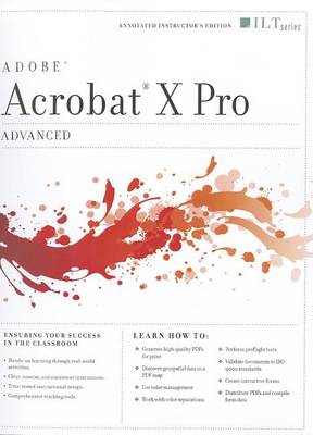 Cover of Acrobat X Pro: Advanced