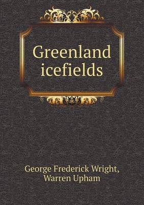 Book cover for Greenland icefields