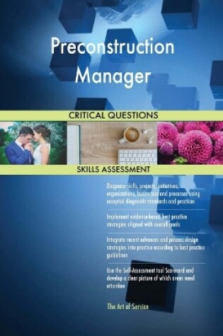 Cover of Preconstruction Manager Critical Questions Skills Assessment