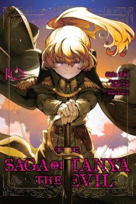 Book cover for The Saga of Tanya the Evil, Vol. 10 (manga)