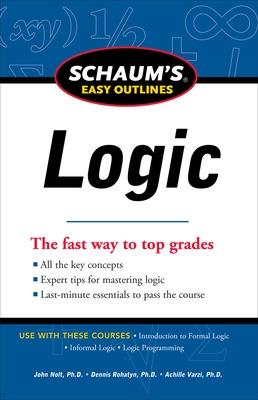 Book cover for Schaum's Easy Outline of Logic, Revised Edition