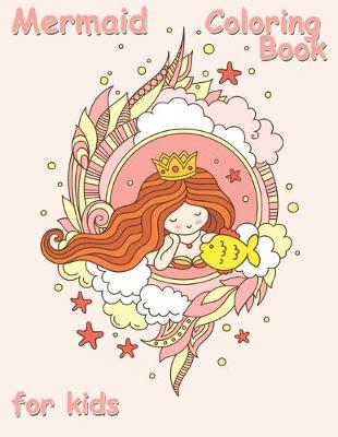 Book cover for Mermaid Coloring Book for Kids