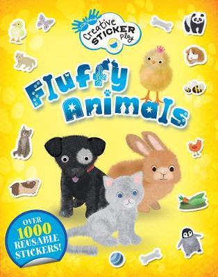 Book cover for Little Hands Creative Sticker Play: Fluffy Animals
