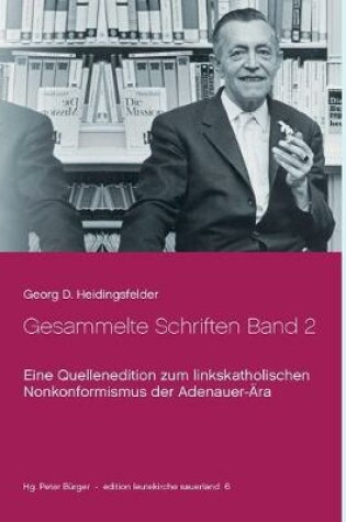 Cover of Gesammelte Schriften Band 2