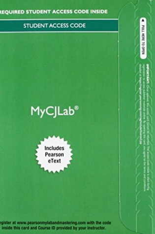 Cover of MyLab Criminal Justice with Pearson eText -- Access Card -- for Criminal Procedure