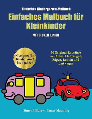 Cover of Einfaches Kindergarten-Malbuch