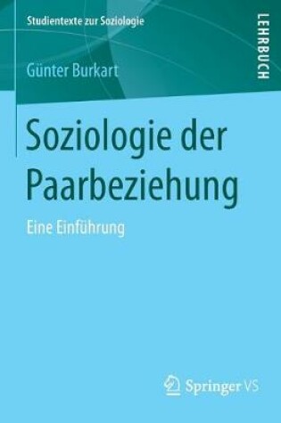 Cover of Soziologie der Paarbeziehung