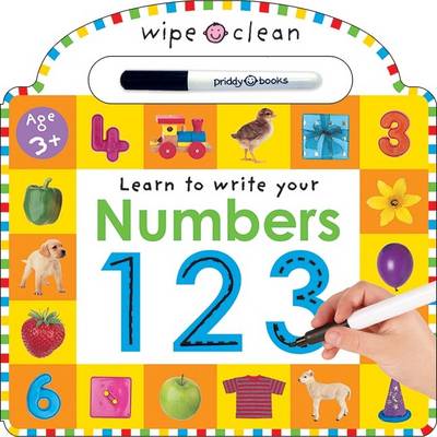 Book cover for Wipe Clean Write Your Numbers