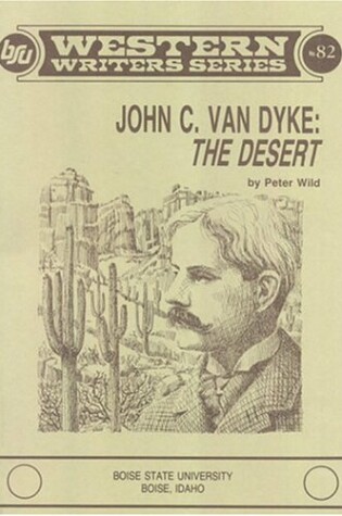 Cover of John C Van Dyke