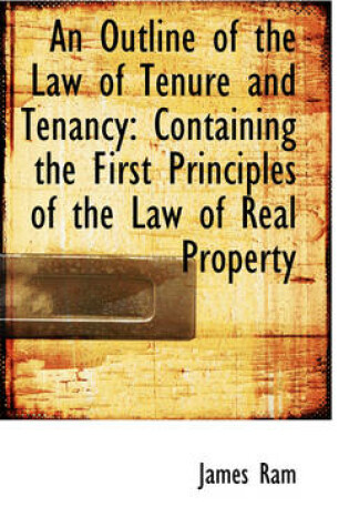 Cover of An Outline of the Law of Tenure and Tenancy