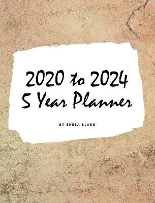 Book cover for 2020-2024 Five Year Monthly Planner (Large Hardcover Calendar Planner)