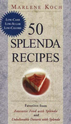 Book cover for 50 Splenda Recipes