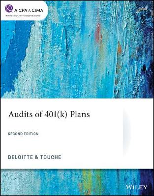 Book cover for Audits of 401(k) Plans