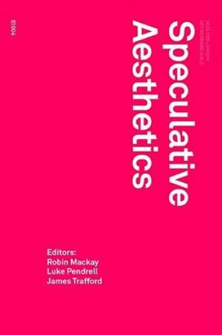 Cover of Speculative Aesthetics