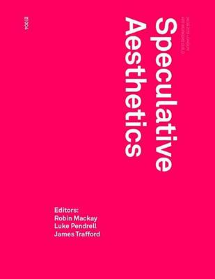 Cover of Speculative Aesthetics