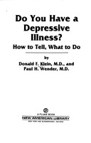 Cover of Do You Have a Depressive Illness?