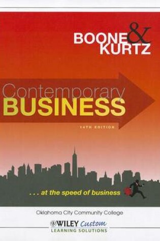 Cover of Contemporary Business... at the Speed of Business