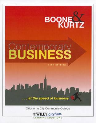 Book cover for Contemporary Business... at the Speed of Business