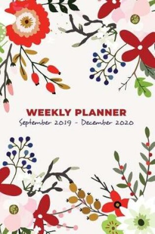 Cover of Weekly Planner & Organizer September 2019 - December 2020