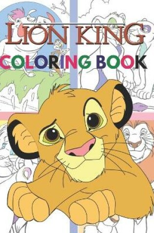 Cover of Lion King Coloring Book