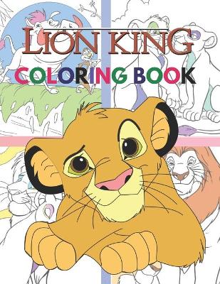 Book cover for Lion King Coloring Book