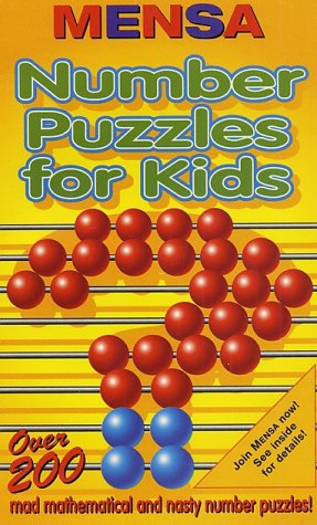 Book cover for Mensa Number Puzzles for Kids