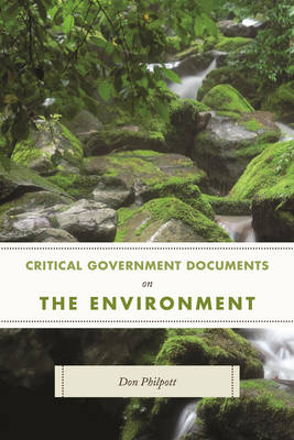 Book cover for Critical Government Documents on the Environment