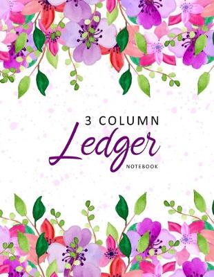 Cover of 3 Column Ledger Notebook