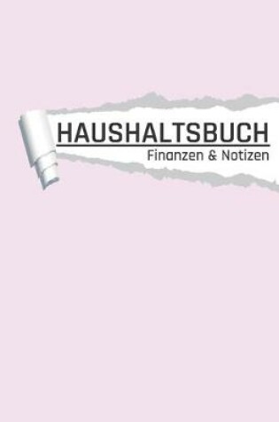 Cover of Haushaltsbuch Finanzen und Notizen