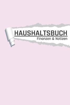 Book cover for Haushaltsbuch Finanzen und Notizen