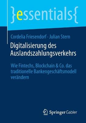 Cover of Digitalisierung des Auslandszahlungsverkehrs