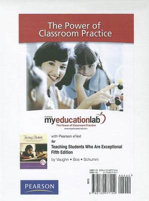 Book cover for MyLab Education with Pearson eText -- Standalone Access Card -- for Teaching Students Who Are Exceptional