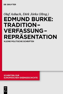 Book cover for Tradition - Verfassung - Reprasentation
