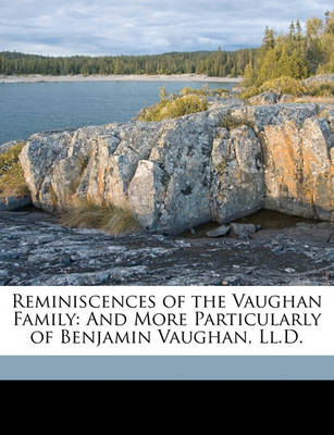 Book cover for Reminiscences of the Vaughan Family