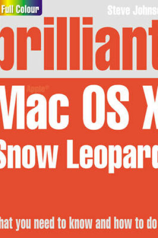 Cover of Brilliant Mac OS X Snow Leopard