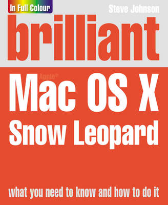 Book cover for Brilliant Mac OS X Snow Leopard