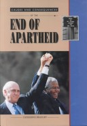 Cover of The End of Apartheid Hb