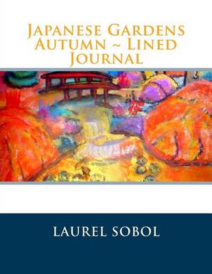 Book cover for Japanese Gardens Autumn Lined Journal