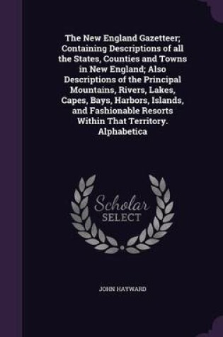 Cover of The New England Gazetteer; Containing Descriptions of All the States, Counties and Towns in New England; Also Descriptions of the Principal Mountains, Rivers, Lakes, Capes, Bays, Harbors, Islands, and Fashionable Resorts Within That Territory. Alphabetica