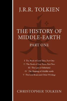 Book cover for The History of Middle-Earth, Part One