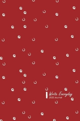 Cover of Write Everyday Lifestyle, Dated 2020 Daily Planner, 365 Days (Full Year Planner), Blank Lined, Write-in Journal (Oxred)