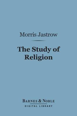 Cover of The Study of Religion (Barnes & Noble Digital Library)