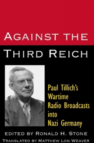 Cover of Against the Third Reich